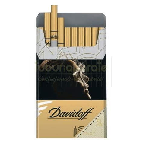 Tigari Slim Davidoff District Gold Slim TuburiAparate Ro