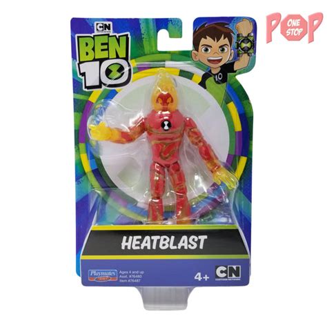 Ben 10 - Heatblast 4" Basic Action Figure – Pop One Stop