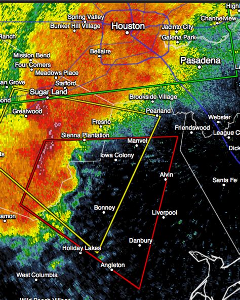 Mike Smith Enterprises Blog: Tornado Warning Houston Metro