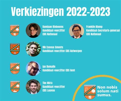 Verkiezingen 2022 2023 Christendemocratische Studenten