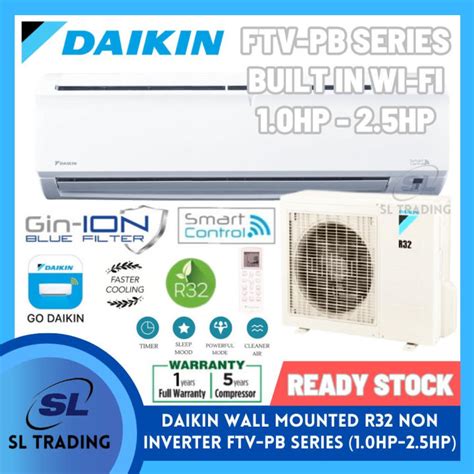 [installation] Daikin Ftv Pb Series Non Inverter R32 Aircond With