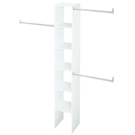 ClosetMaid 12 in. White Custom Closet Organizer-7033 - The Home Depot