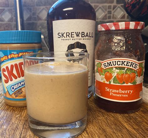 Disney Boozy Peanut Butter And Jelly Milkshake Recipe Popsugar Food Uk