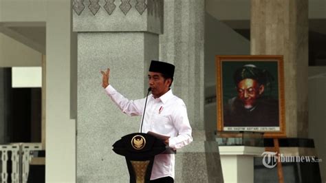 Jokowi Jangan Mudah Tergoda Dengan Isu Isu Sara Tribunnews