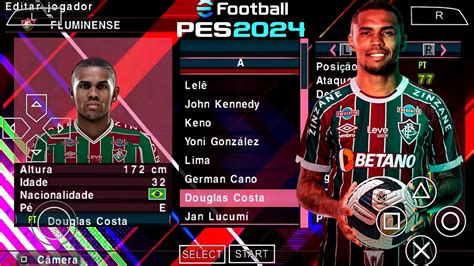 EFOOTBALL PES 2024 PPSSPP BRASILEIRO A E B PATCH SULAMERICANO