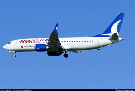 Tc Lah Anadolu Jet Boeing 737 8 Max Photo By Patrick Vonsien Pv