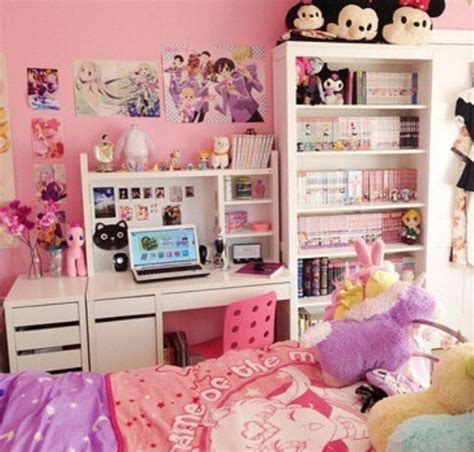 Anime Lover Room Kawaii Room Ideas Kawaii Room Decor Kawaii Bedroom