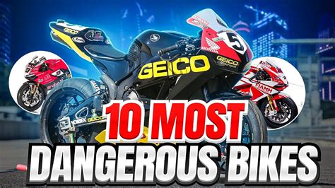 10 Most Dangerous Motorcycles Ever Built YouTube