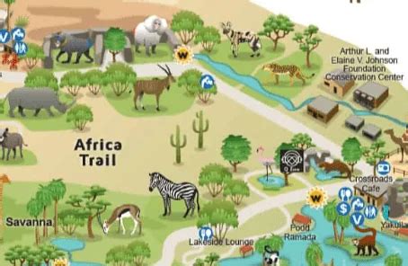 africa trail animal habitats phoenix zoo