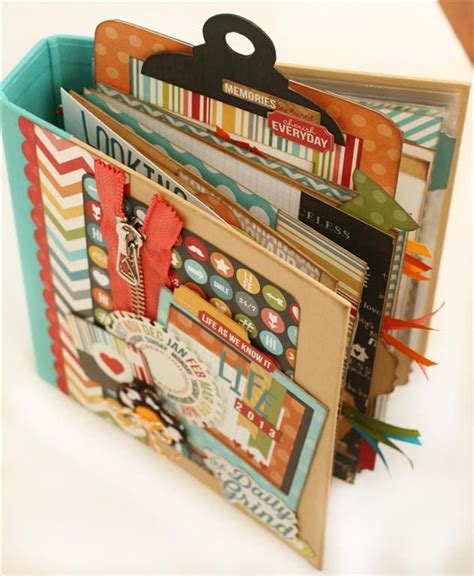 1003 best images about Mini Album Ideas on Pinterest | Mini scrapbooks ...