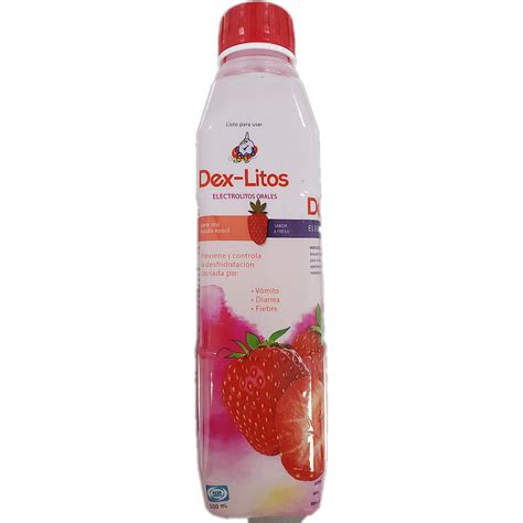 Dex Litos Suero Oral Fresa X 500ml Disfarmell