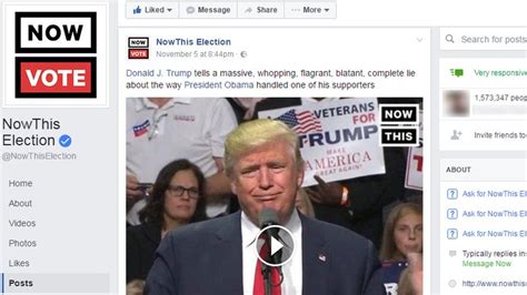 Us Election Fake News Becomes The News Bbc News