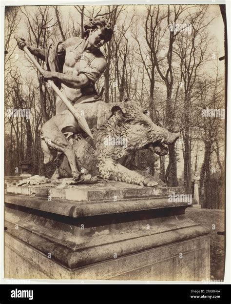 Versailles, Bosquet de l' Arc de Triomphe, 1904. A work made of albumen print Stock Photo - Alamy