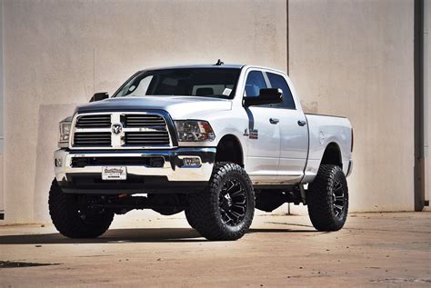 White Dodge Ram 2500