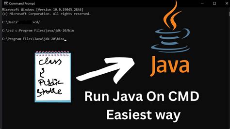 How To Install And Run Java On Command Prompt And Notepad