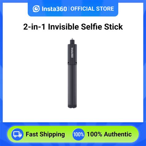 Insta360 2 In 1 Invisible Selfie Stick Tripod For Insta360 X3 One Rs