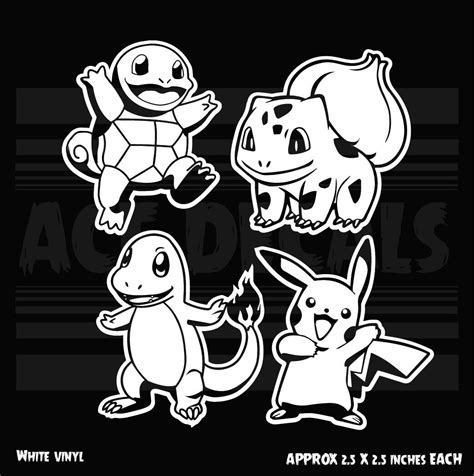 Dibujos De Pikachu Bulbasaur Charmander Squirtle Para Colorear Vsun