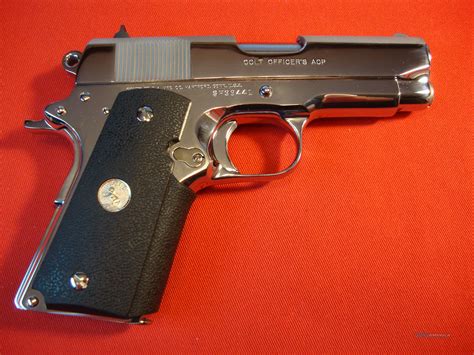 Colt Officers 45 Acp Bright Stainl For Sale At 909949048