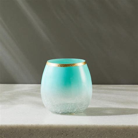 Buy Hello Spring Glass Crackled Votive Holder From Home Centre At Just Inr 399 0