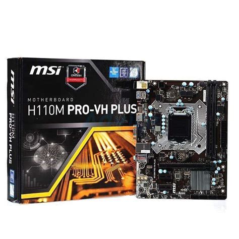 Jual Mainbord MSI H110 Pro VH Plus Di Seller New Tech Medan Jati