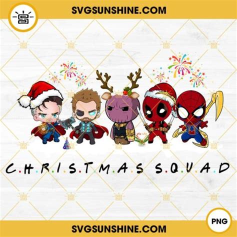 Marvel Avengers Christmas Png Avengers Superhero Christmas Friends Png