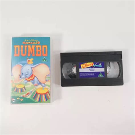 WALT DISNEY CLASSICS Dumbo VHS Tape 9 99 PicClick UK