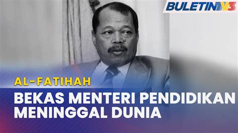 Al Fatihah Tan Sri Musa Mohamad Meninggal Dunia Youtube