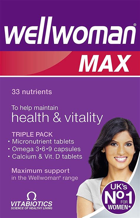 Vitabiotics Wellwoman Max 84 Tablets And Capsules