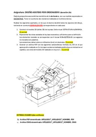 Enunciado Examen ENERO 2023 DAO I Pdf