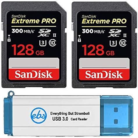 人気No 1 本体 SanDisk 128GB SDXC SD Extreme Pro Memory Card UHS II Works