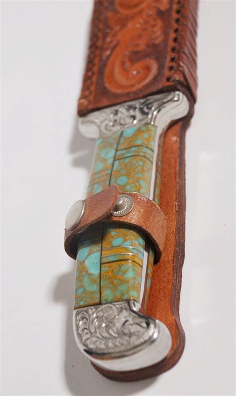 Vintage Native American Indian Detailed Inlaid Knife Only 25 Made - Etsy