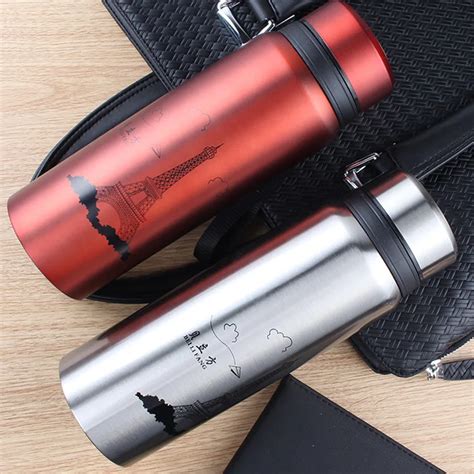 Hoge Capaciteit Mannen Thermos Rvs Thermo Tumbler Thermoskan