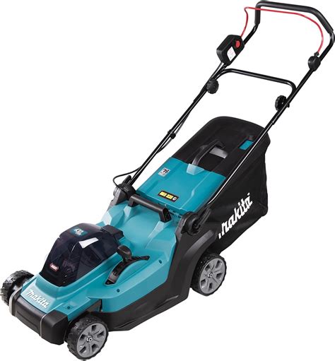 Makita Dlm Z Twin Li Ion Lxt Cordless Lawn Mower Batteries And