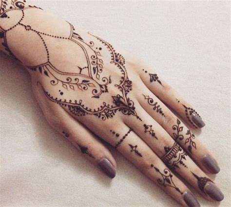 Lista Foto Henna Dise O Plantilla Para Tatuaje De Henna Lleno