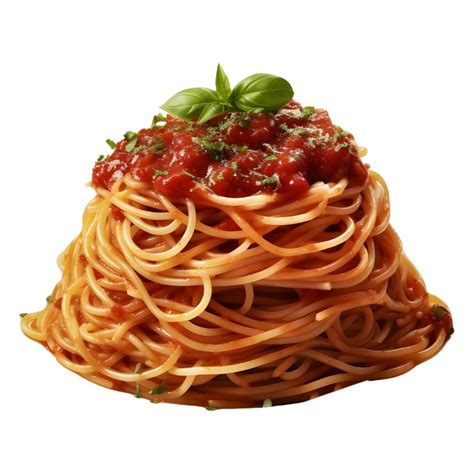 Ai Generated Cooked Fried Spicy Noodles On Transparent Background Ai