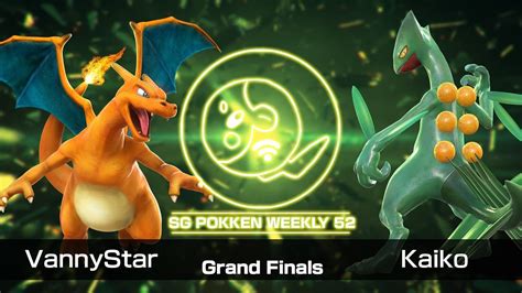 SGPW v 52 Pokkén DX Grand Finals VannyStar Charizard vs Kaiko