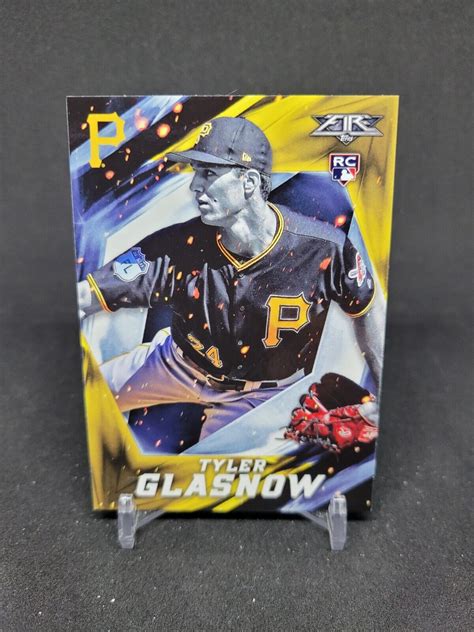 Tyler Glasnow Topps Fire Rc Rookie Ebay