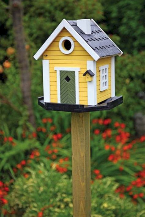 65 Cool Birdhouse Design Ideas To Make Birds Easily To Nest In Your