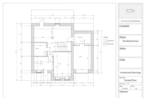 Be Your Architect Draftsman Of Floor Plan D House Plan Blueprint In