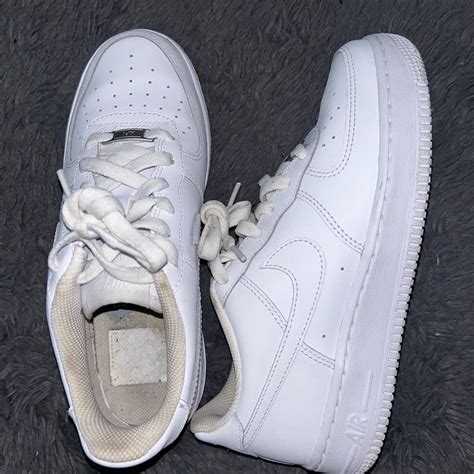 Nike Air Force 1 Low in White. Worn a few times... - Depop