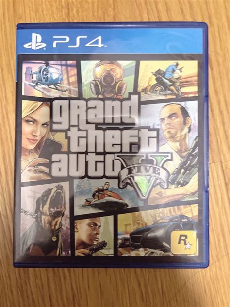 Grand Theft Auto V Gta 5 Ps4 Game 電子遊戲 電子遊戲 Playstation Carousell