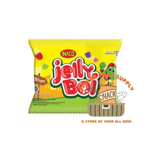 Jual Berkah Inaco Jelly Boi Isi Cup Gr Snack Cemilan Agar Agar