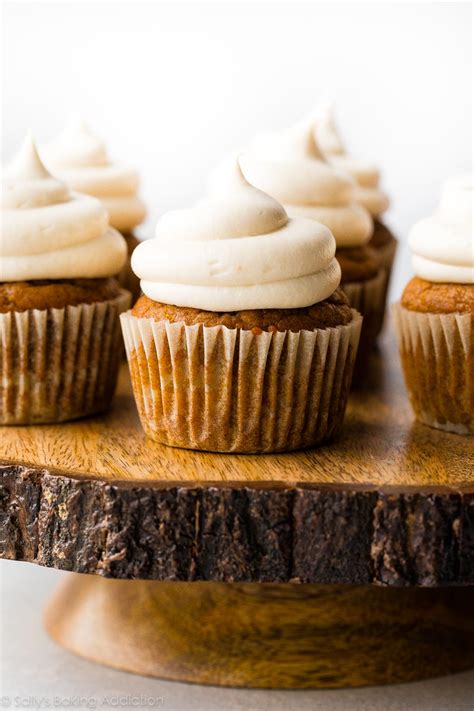 Cupcakes à la citrouille avec glaçage au fromage à la crème Recettes