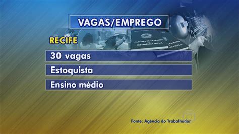 Agência do Trabalho do Recife tem mais de 40 oportunidades de emprego