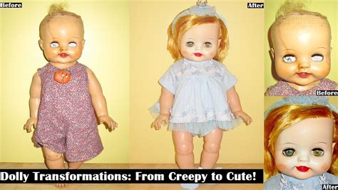 Dolly Transformations: From Creepy to Cute! - YouTube