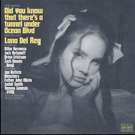 Lana Del Rey Announces New Album Did You Know That There S A Tunnel