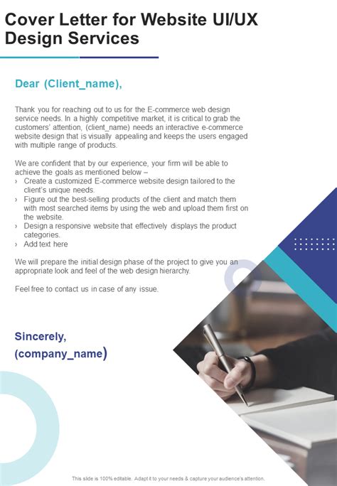 Top 7 Ux Cover Letter Examples With Templates And Samples