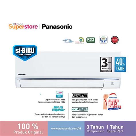 Jual Ac Panasonic 1 2 Pk Indonesia Original Murah Diskon Juni 2024