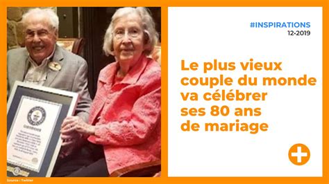 Le plus vieux couple du monde va célébrer ses 80 ans de mariage Vidéo