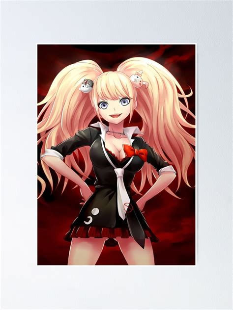 Junko Enoshima Danganronpa Anime Waifu Poster For Sale By